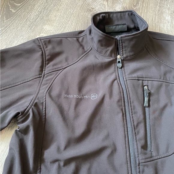 Free Country Medium Men’s Hard Shell Full Zip Long Sleeve Insulted Sweatshirt - Picture 8 of 11